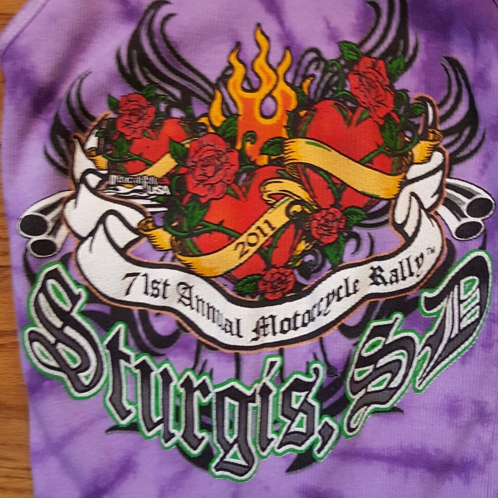 Sturgis SD 71st Motorcycle Rally Tank Top Sz M